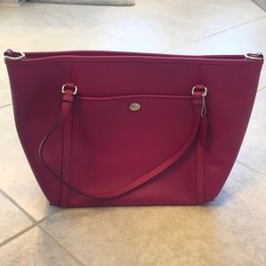 Authentic pink coach purse
